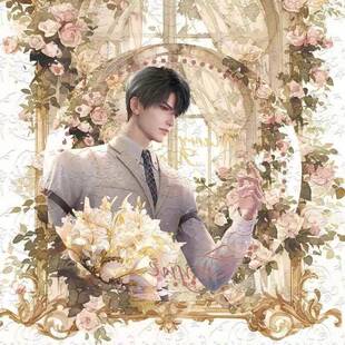 恋与深空同人婚谷系列吧唧祁煜沈星回黎深马口铁亮膜(自制)高颜值