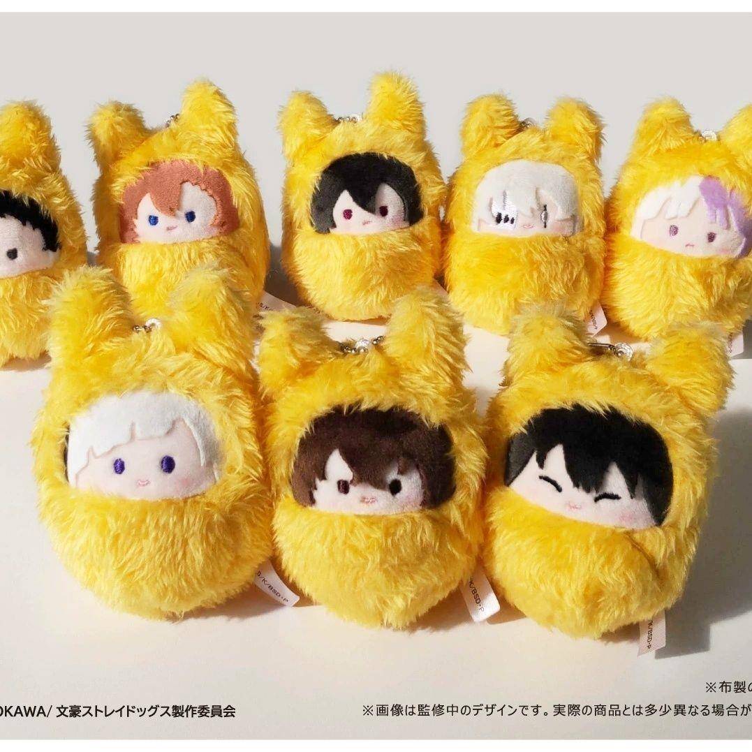 日谷 现货 TAPIOCA 文豪野犬 Q版 襁褓娃娃 毛绒玩偶 狐狸ver