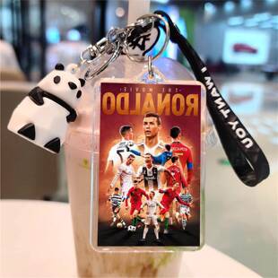 罗纳尔多C罗钥匙扣图片diy欧洲杯应援周边公仔挂件小饰品