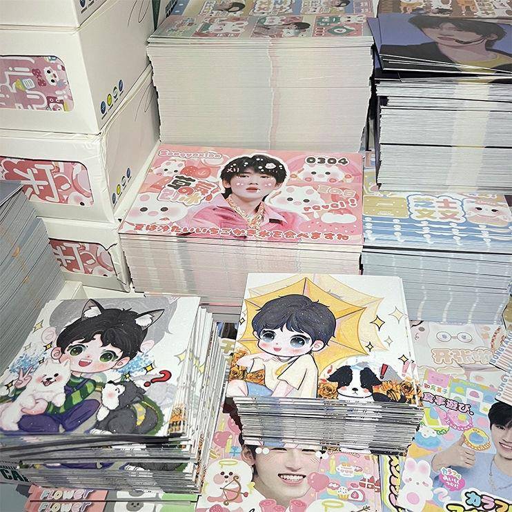 时代少年团周边饭制随心配宋亚轩小卡刘耀文明信片TNT方卡应援物