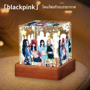 blackpink周边jennie金珍妮智秀lisa朴彩英rose小夜灯摆件礼物女