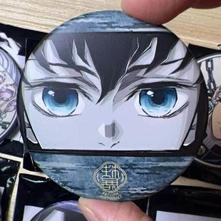 【上新】鬼灭之刃霞柱柱展吧唧时透无一郎稀有柄视觉眼睛特写徽章