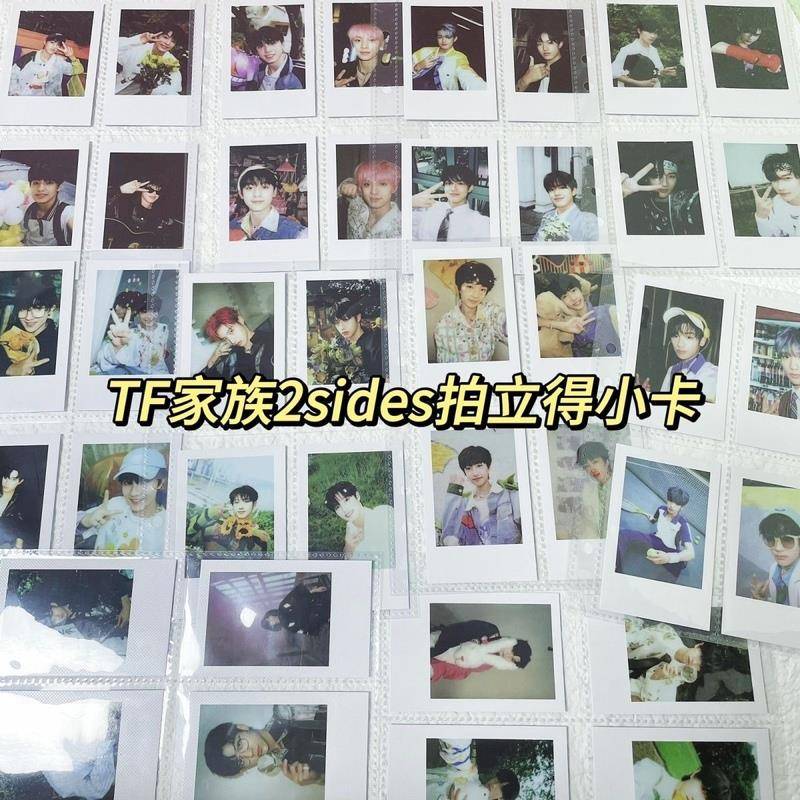TF家族三代2sides拍立得官方1比1材质高清厚卡拍立得朱志鑫张泽禹