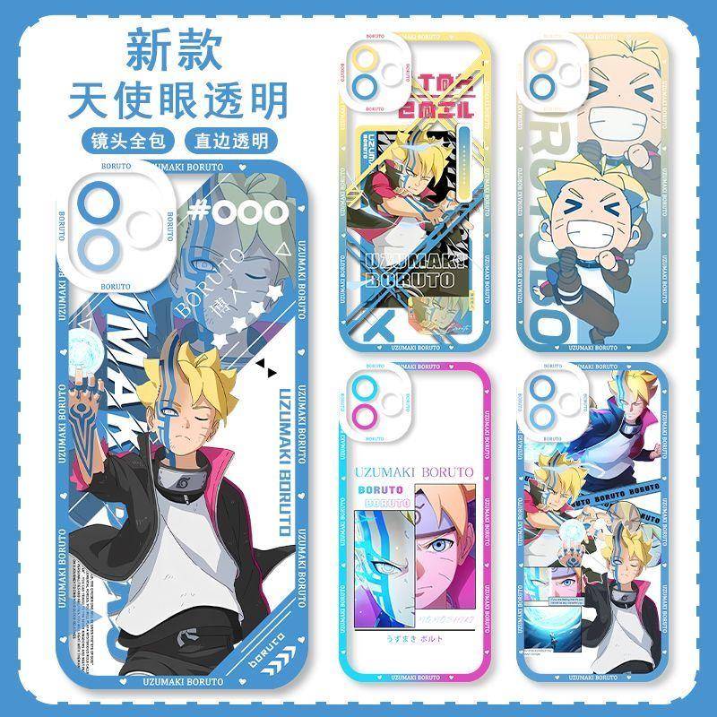 火影忍者桃式显现博人手机壳适用于苹果14华为vivos19OPPO红米k70