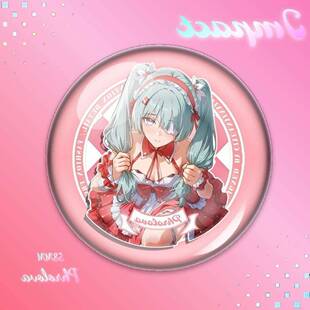 鸣潮女仆系列菲比长离卡缇赞妮弗洛柯莱次元周边谷子吧唧徽章亮膜