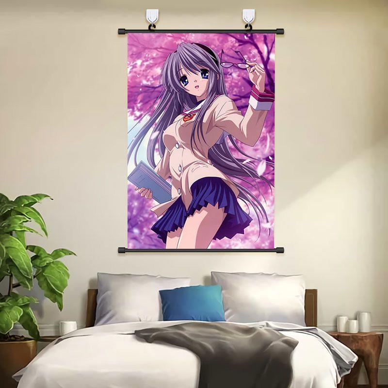 clannad 坂上智代 动漫acg游戏周边装饰挂画海报墙贴墙纸可定制