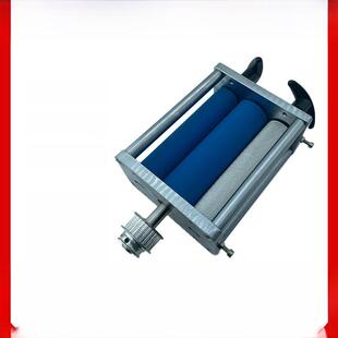 贴标机三轴牵引机构滚筒Pu胶辊轴牵引轴胶化标签标准零配件生产厂