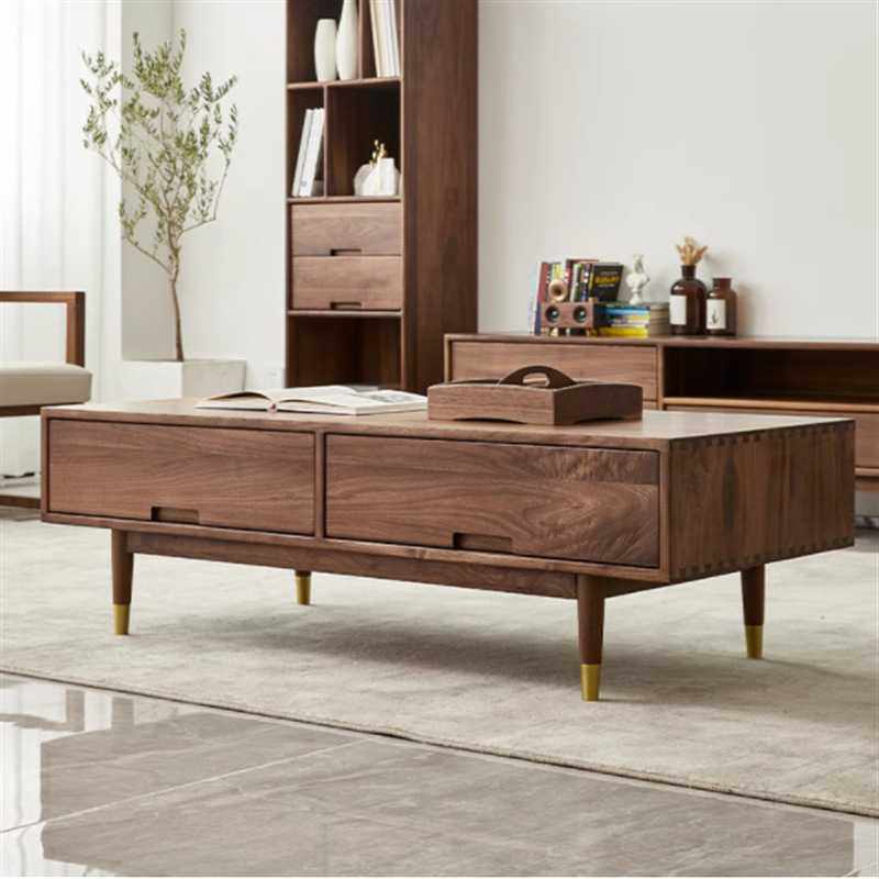 黑胡桃木北欧全实木茶几 现代简约原木电视柜组合 功夫客厅方形茶,鲜花速递/花卉仿真/绿植园艺,其它园艺用品,淘宝优惠券,粉丝福利购,淘宝优惠卷