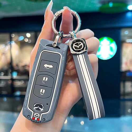 适用于马自达3昂克赛拉钥匙套cx30汽车cx50阿特兹cx5扣cx4睿翼壳