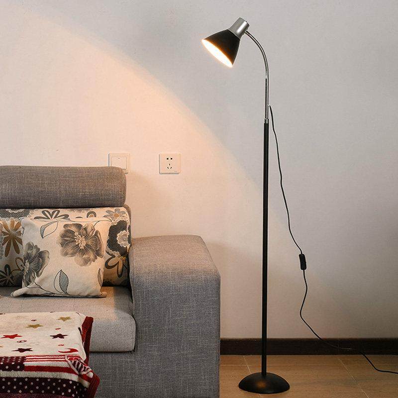 简约落地灯客厅沙发卧室内书房床头宿舍阅读工作钢琴智能立式台灯