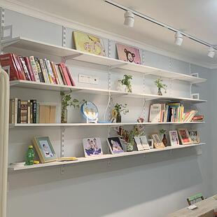 米达斯墙装饰隔断墙书架墙挂储物架强承重多层创意书柜