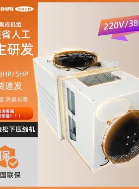 三野冷库冷冻保鲜制冷机一体机全套设备安装便捷冷库定制冷库安装