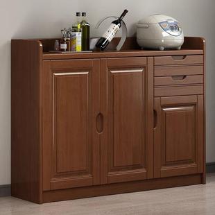 实木餐具柜现代极简主义酒柜柜墙低柜客厅办公室茶柜储物柜