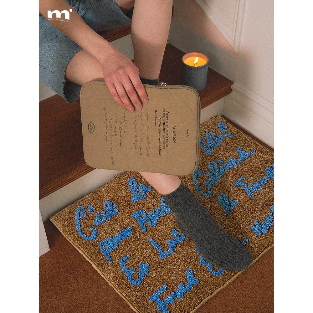 覆古的英文字母在风簇绒地毯入口客厅卧室床边毛绒咖啡桌垫地板垫