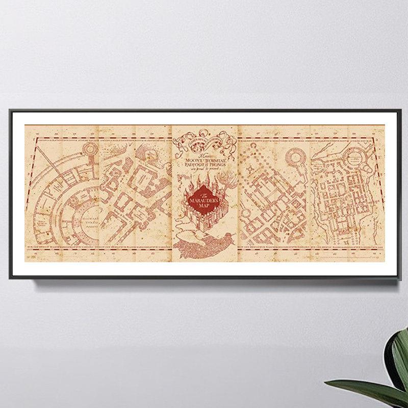 活点地图拼图相框800片配套框70*26 金属实木画 画框裱框裱框专用