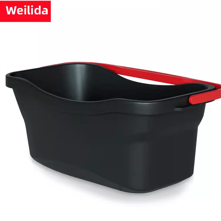 微力达清洗拖把桶长方形单桶家用加厚大号涮海绵拖把桶塑料拖把桶
