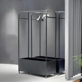 高档婚纱店手推车礼服馆拖尾秀禾移动展示架子新娘试纱工具车加粗