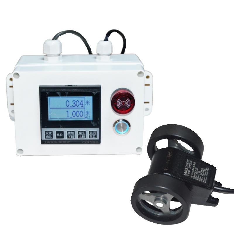 计米器滚轮式高精度电子数显示打卷机米数长度记米验布机码表线速