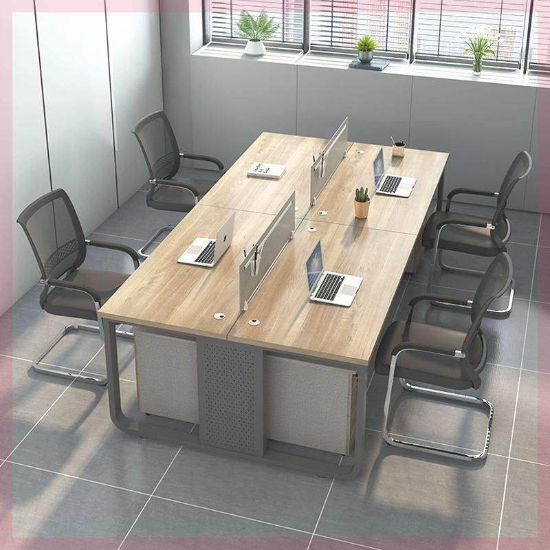 家具屏风位写字楼四人单人组合职员办公桌2人现代卡位桌桌椅员工