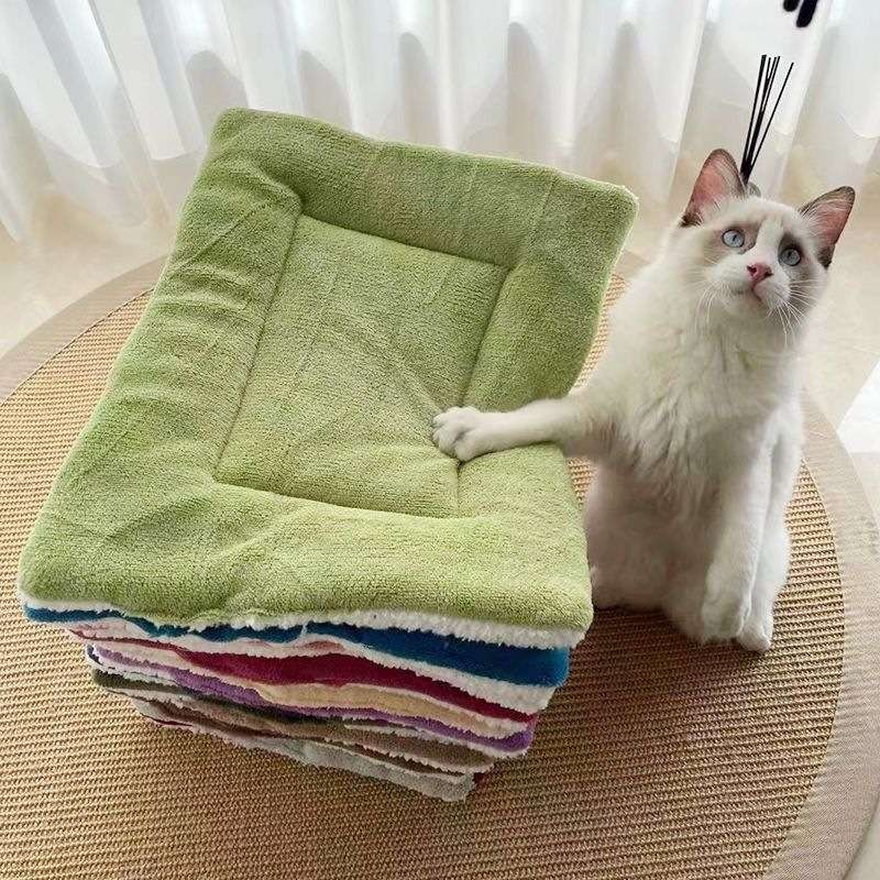 冬季加厚宠物窝垫子狗笼毯子猫窝