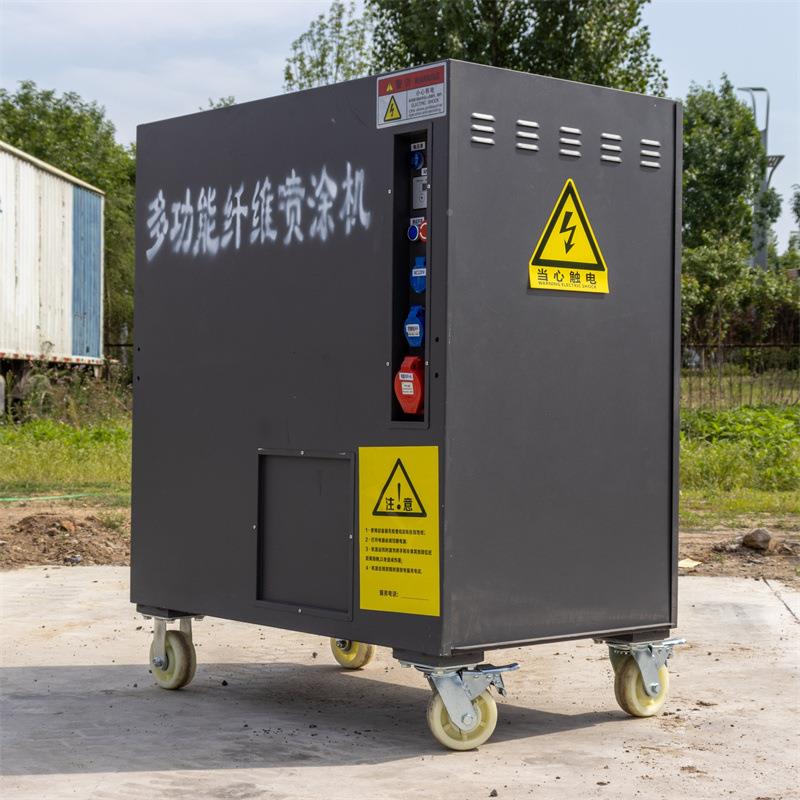 海拓直 CNC-300喷3800/22V无气供涂机阻燃降噪岩棉喷涂机 无机纤