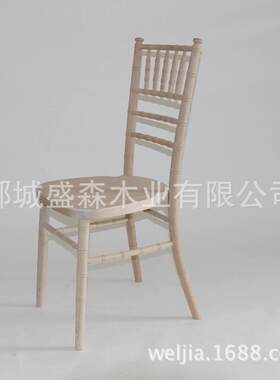实木原木竹节椅 英式节 餐椅婚庆用椅 户外宴F1002椅会竹椅色 木
