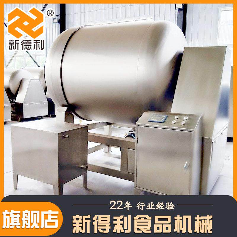 全自动鸡真空滚机揉不锈钢牛JTN排腌制设备用商酱菜泡菜入翅味机