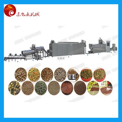 跨境宠物食品加DOF工猫生产产线 机双螺杆宠物饲膨化 狗粮粮全套