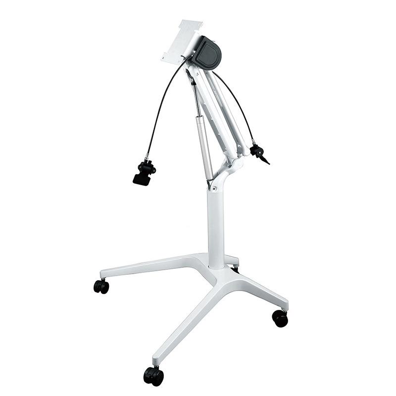 气动升降桌架子床边桌子移动演讲台架可翻子转升架无品牌/降架不