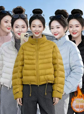 排骨棉服女短款加厚保暖外套棉衣