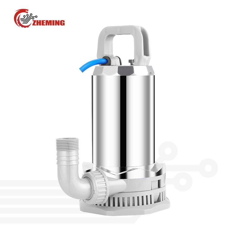 直流潜水泵12v24v48v60v1寸高扬程大流量太阳能潜水泵DCPUMP