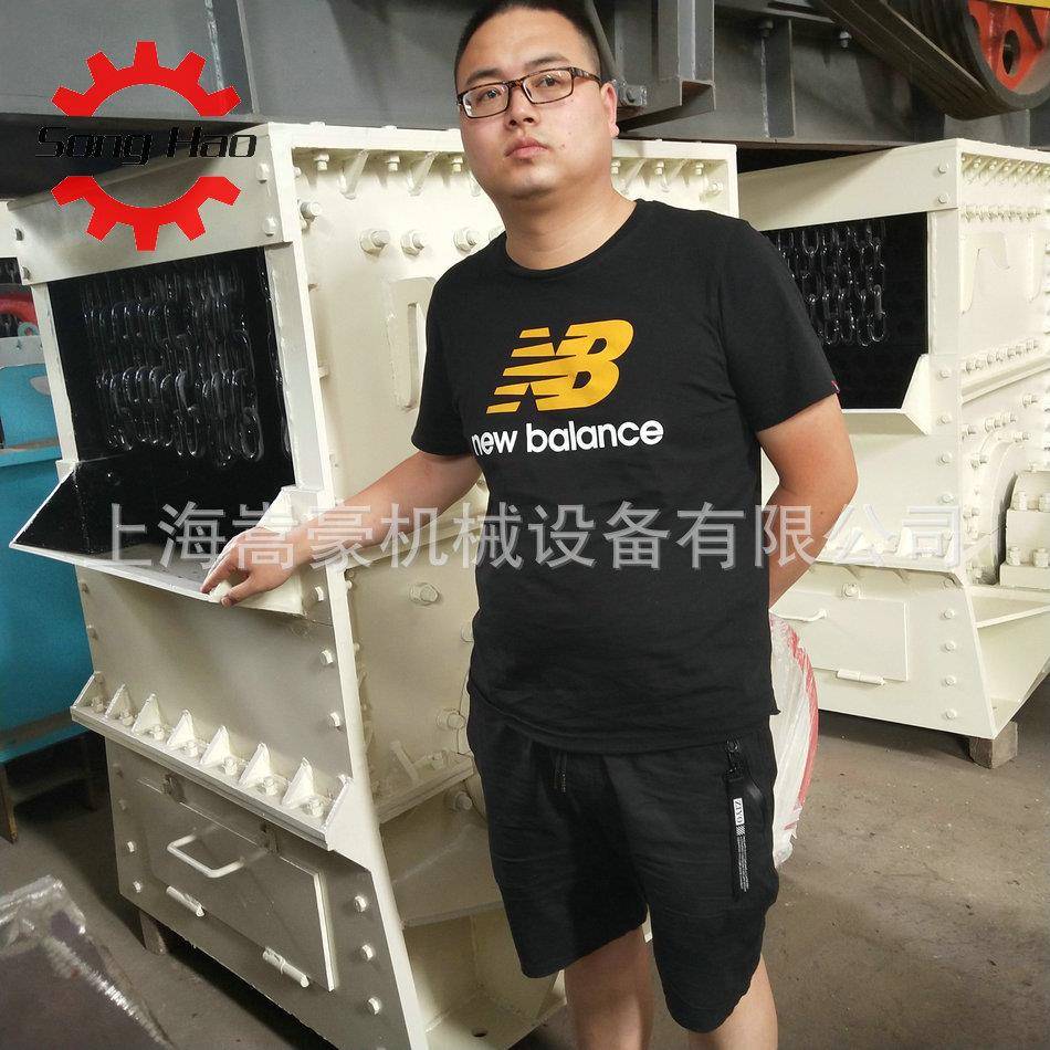 现货供应重锤方箱式破碎机路面墙体建筑垃圾混凝土块碎石机箱破