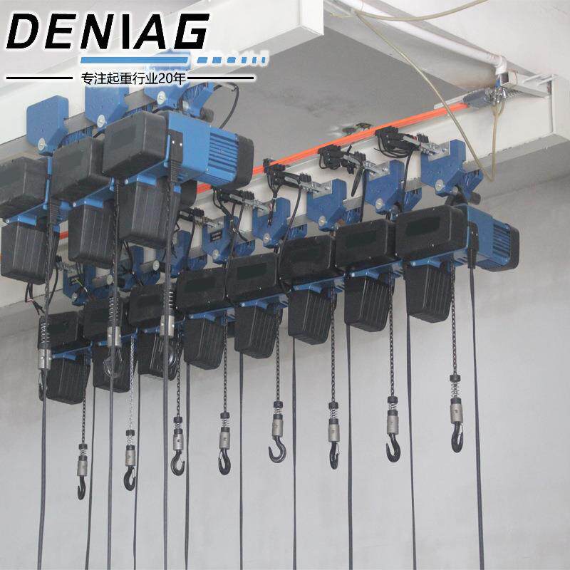 厂家固定式运行式手扳环链电动葫芦0.5T快速环链电动葫芦
