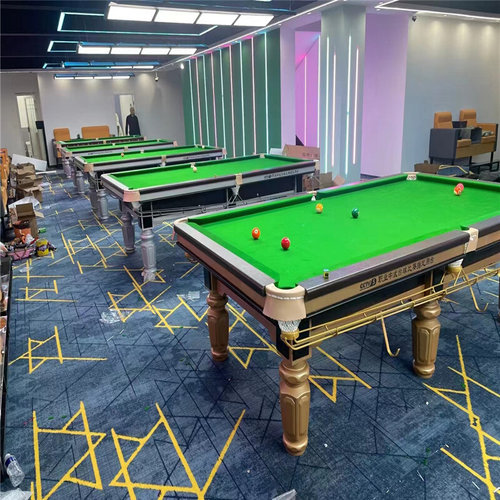 乔氏台球桌标准型成人家用桌球台俱乐部中式黑八球厅商用台球桌子