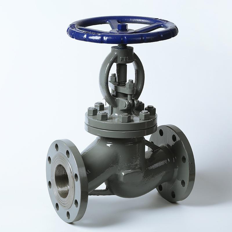 定制截止阀J41H-16C碳钢铸钢明杆中重型手动法兰蒸汽中压截止阀