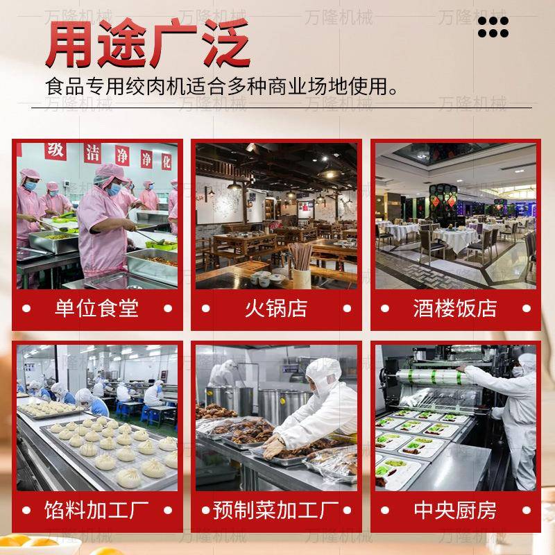 新款COT台式猪肉机厚薄可割调肉类分机械食堂用自动切鲜肉片机厂