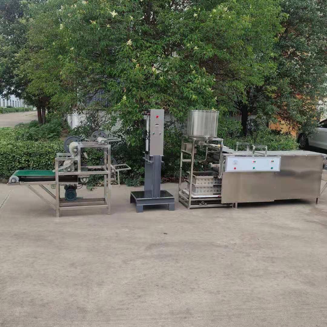 新型千张机自动商用制作豆腐皮机器小型聚能豆制品设备