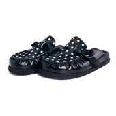 马毛波点勃肯拖鞋 DYZZYMOTIF目玄组 CAGE环洞 联名款 CRICLE