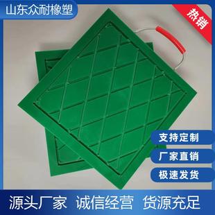 PE吊车支腿垫板起重机减震垫脚板泵车聚乙烯垫板随车橡胶垫脚块