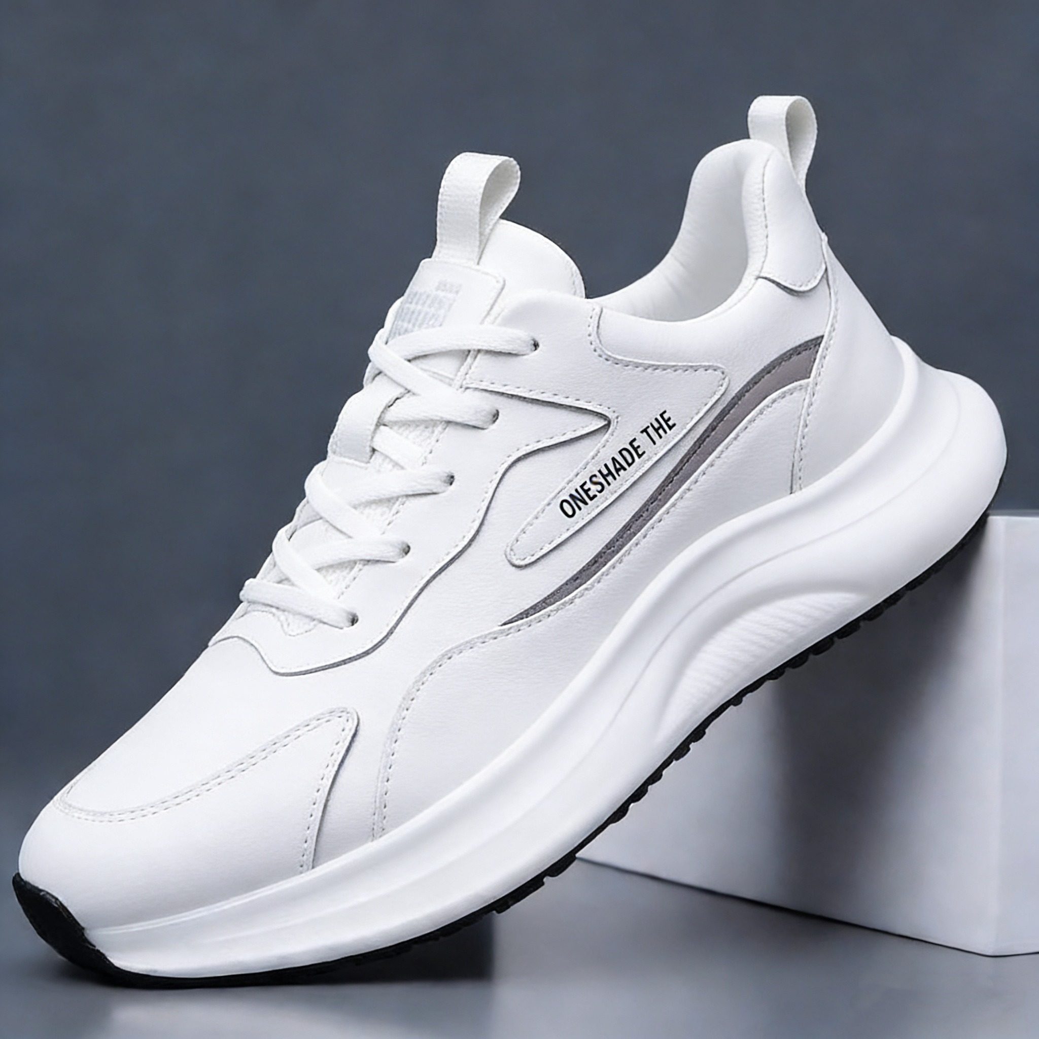 英乔丹尼2026新款男鞋真皮软底休闲皮鞋男百搭网面运动鞋户外旅游,流行男鞋,时尚休闲鞋,淘宝优惠券,粉丝福利购,淘宝优惠卷