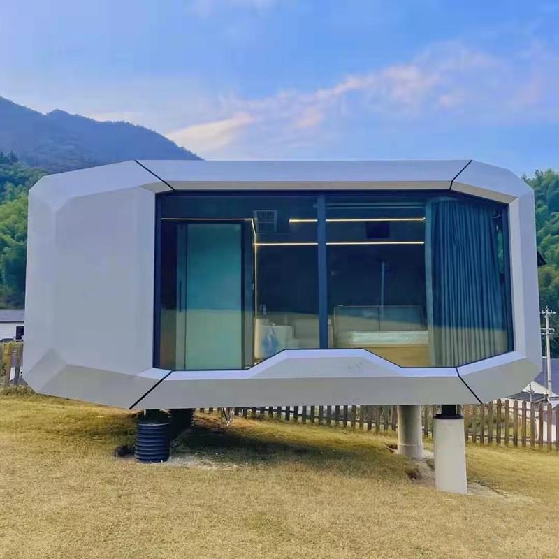 厂家直供场景适配小屋农家乐多种规格 户外移动苹果仓民宿太空舱