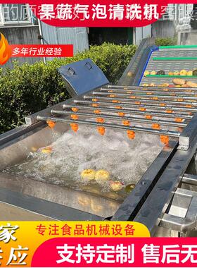 眼全干自果动蔬气泡去污MXB去杂清洗机 荔枝清洗设备 龙清洗风一