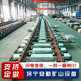 煤矿窄轨铁路道岔 矿用单开双道岔 钢轨轨距单开双开可控对称道岔