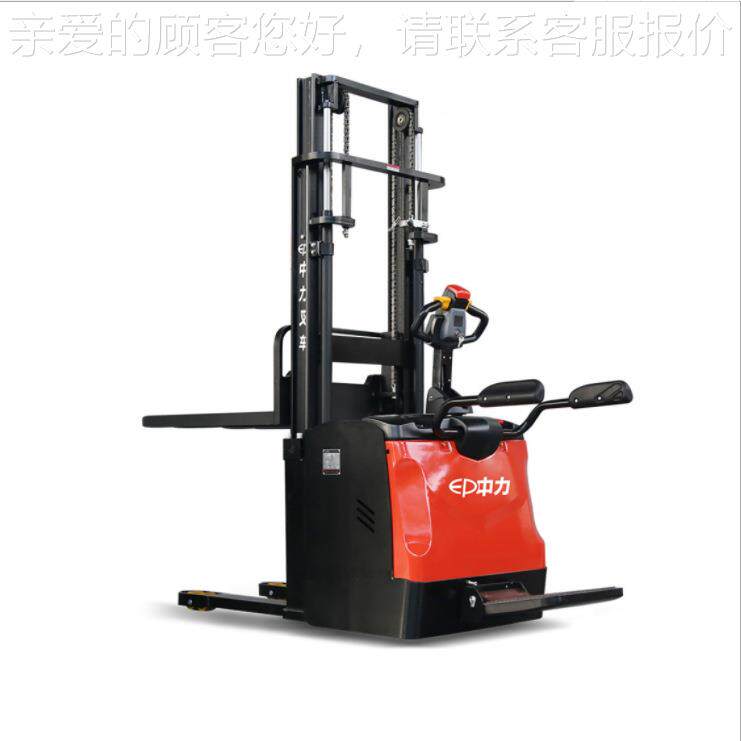 电动叉载1.吨电子ES16-RS转向踏板式电动6车堆高车ES16-R重S堆垛