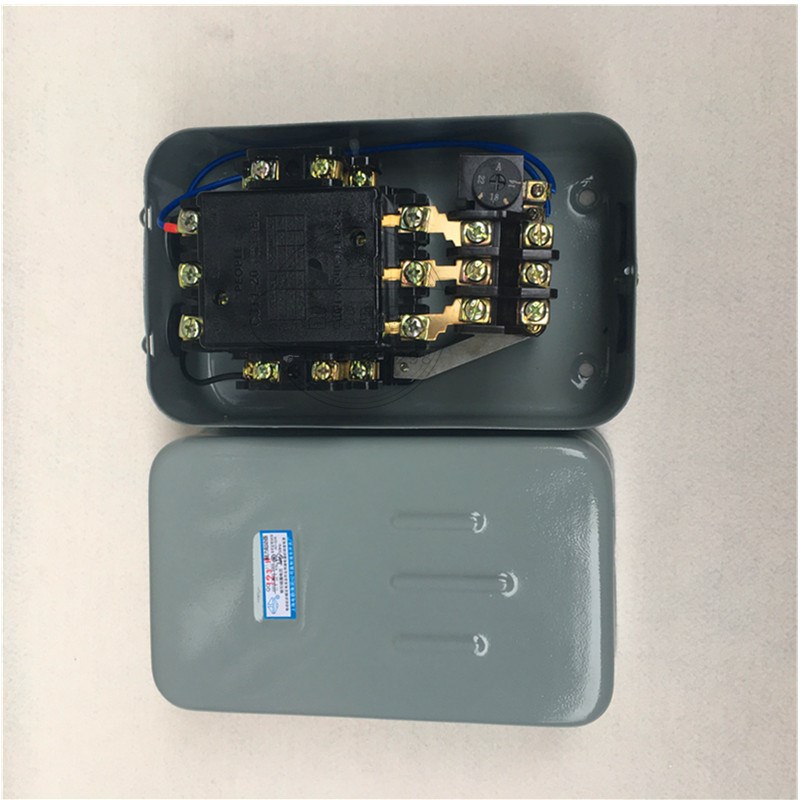 电磁磁力起动器QC36-2/H电磁启动器QC12-2/H 10A电机启动器