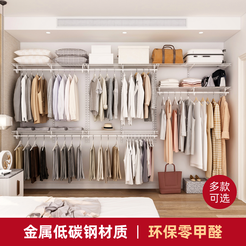 铂耐开放式衣帽间衣柜小户型定制步入式全屋定制家具  3.6米方案