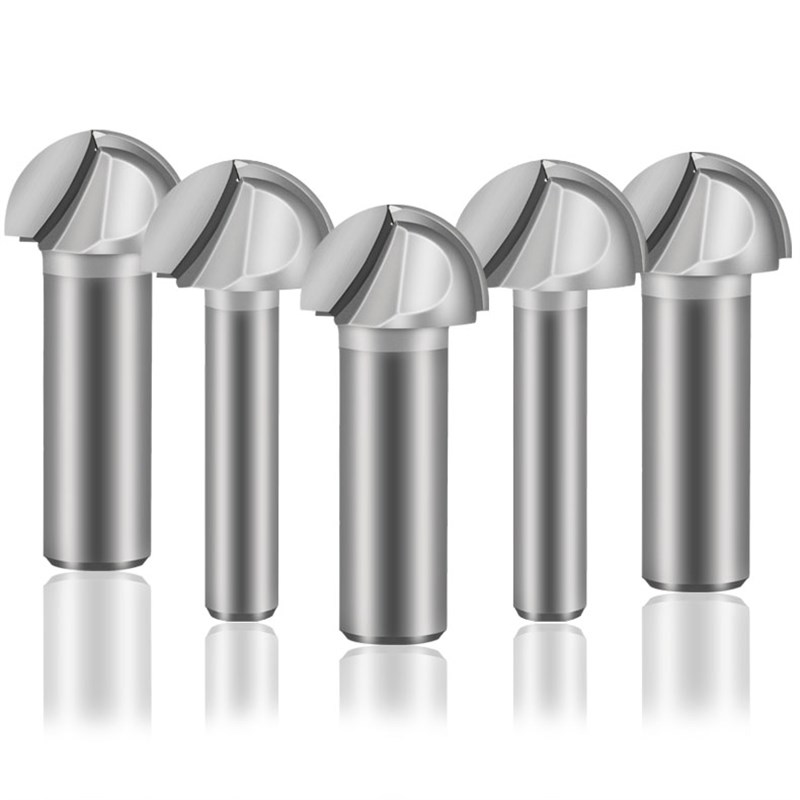 名刃木工圆底刀高档木工铣刀开槽刀折角刀修边机刀头挖槽铣刀