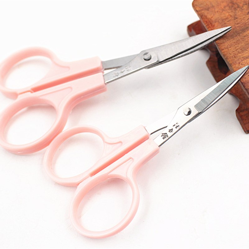 汪吾铨小剪刀剪子剪线头小号3.5袖珍手工十字绣不锈钢翘头绣花剪