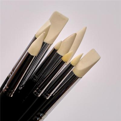 货直供F现S2-美11-E9支AMU黑色橡皮笔泥画陶笔工具模型泥塑术绘画