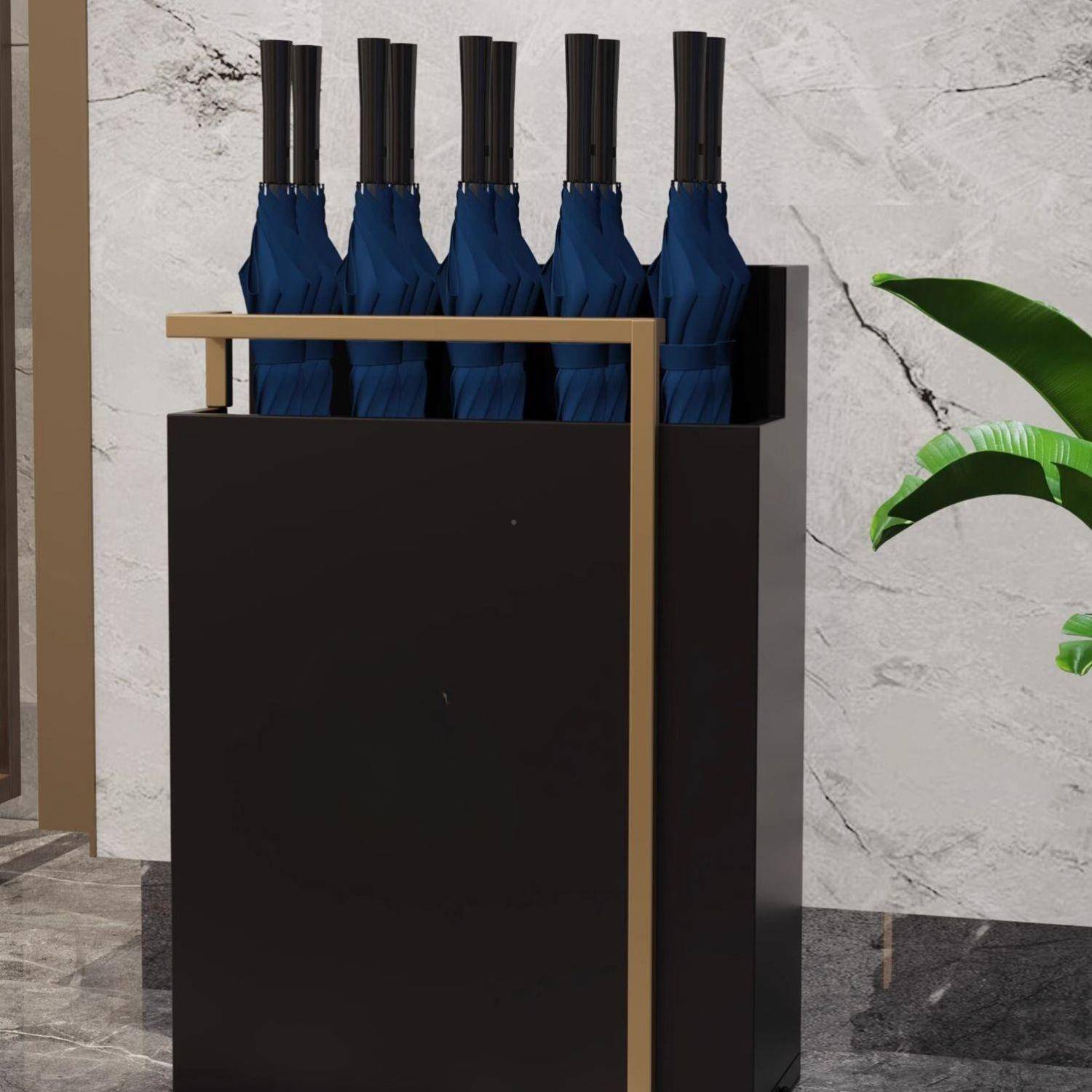 约伞架酒店大堂铁AL102272艺放雨伞简置物架挂伞楼部雨伞售收纳架